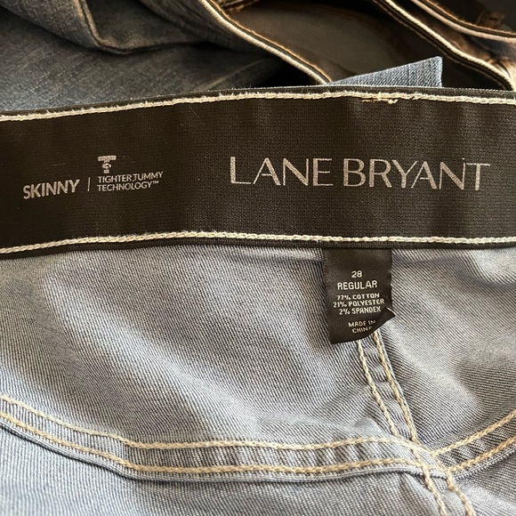 Lane Bryant Jeans, size 28 regular. Skinny, T3 - Picture 3 of 3